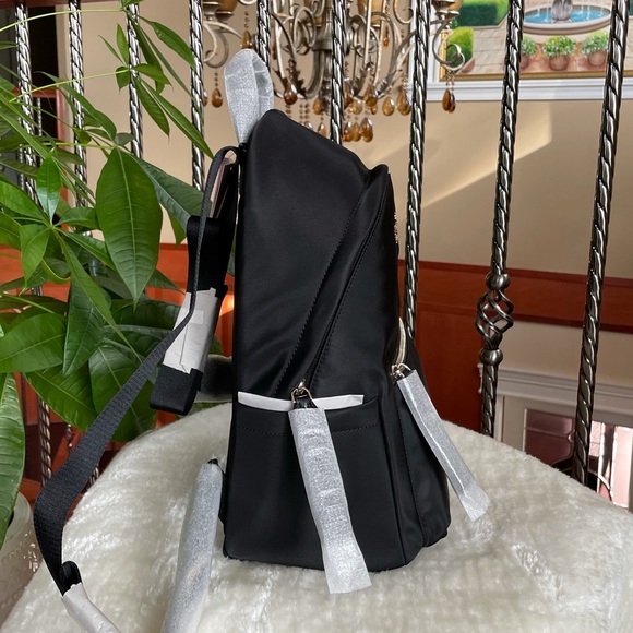 ‼️SOLD‼️ Kate Spade Medium Backpack in Black ✨♠️ - Picture 4 of 13